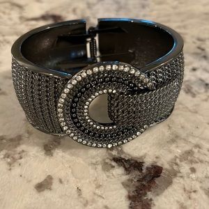 Rare and Stunning Lia Sophia Bangle.  Worn once.  Beautiful Elegance.